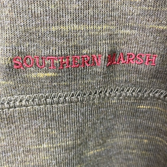 Southern Marsh •NWT• Lockhart Stretch Olive Green 1/4 Zip Pullover•Men’s Medium - Picture 6 of 7